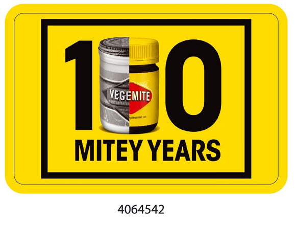 FLEXI MAGNET VEGEMITE 100 MITEY YEARS