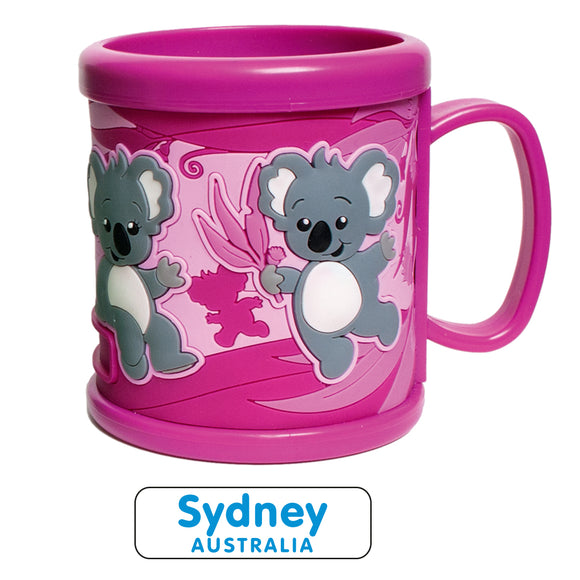 PVC 3D MUG KOALA PINK SYDNEY