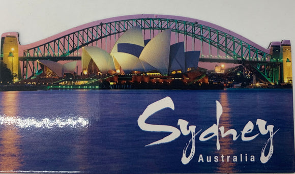 MAGNET SHAPED SYDNEY opera house and bridge