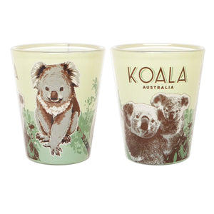 SHOT GLASS KOALA GREEN