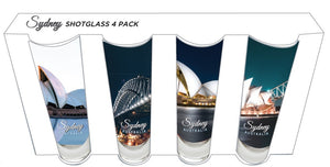 SHOT GLASS 4 PACK TALL Sydney