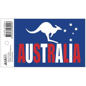 STICKER digital AUSTRALIA ROO & STARS 80 X 140mm