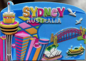 MAGNET POLYRESIN SYDNEY AUSTRALIA HARBOUR VIEW