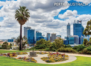 POSTCARD PERTH FROM KINGS PARK