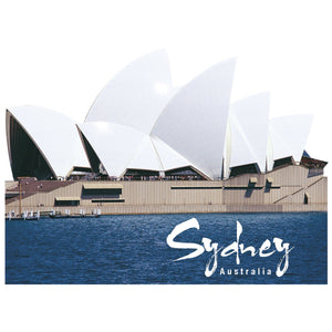 MAGNET SHAPED SYDNEY opera house up close