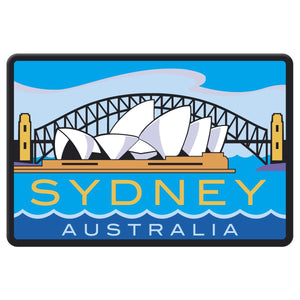 SEW ON WOVEN BADGE SYDNEY OPERA HOUSE & BRIDGE (OS)