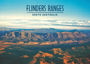 POSTCARD FLINDERS RANGES SOUTH AUSTRALIA