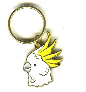 KEYRING - UA COCKATOO ENAMEL