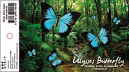 STICKER digital Ulysses butterfly 80x140mm NFR