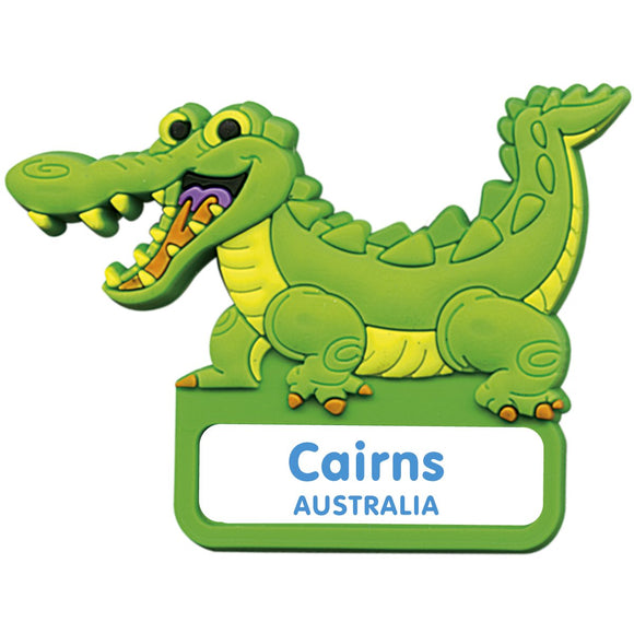 MAGNET SOFT PVC 3D CROC CAIRNS