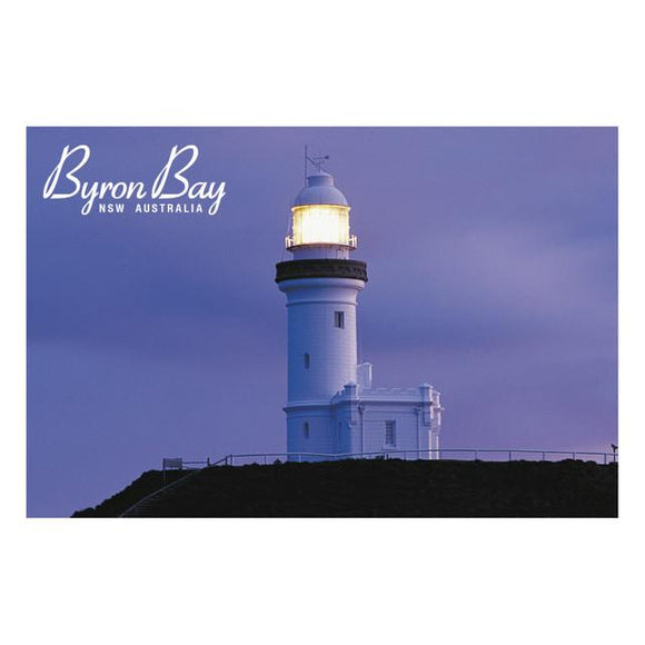 GALLERY MAGNET BYRON BAY lighthouse night