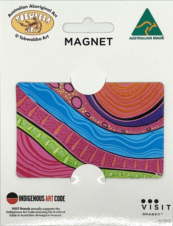 MAGNET FLEXI Barray (Country) by Mandy Davis, TOBWABBA