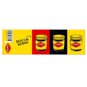 STICKER digital VEGEMITE POP ART ILLUSTRATION 200x60mm