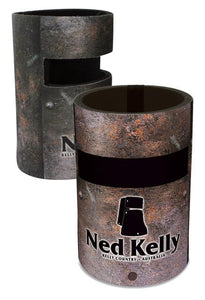 CAN COOLER NED KELLY (with cut out for eyes)