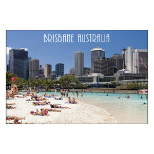 GALLERY MAGNET BRISBANE southbank beach