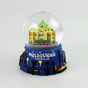 POLYRESIN 65MM WATERBALL FLINDERS STREET STATION MELB