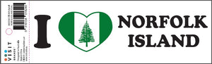 STICKER digital NORFOLK ISLAND FLAG