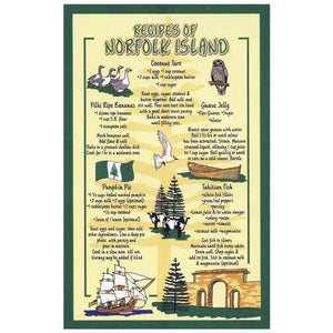 TEATOWEL RECIPES OF NORFOLK ISLAND