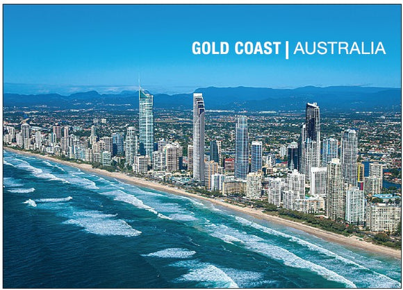 POSTCARD GOLD COAST SKYLINE