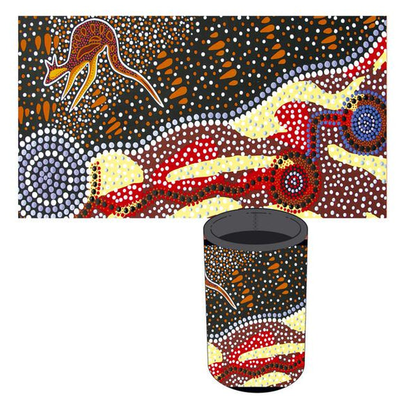 CAN COOLER COASTAL KOORIS by RONNIE POTTER, TOBWABBA