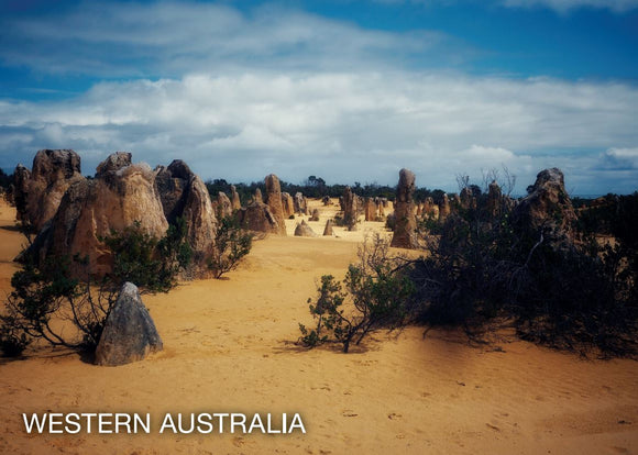 POSTCARD PINNACLES WA