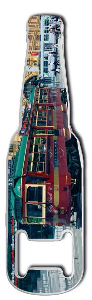 BOTTLE OPENER MAGNET MELBOURNE CITY CIRCLE TRAM