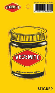 STICKER digital VEGEMITE JAR  80MM X 140MM