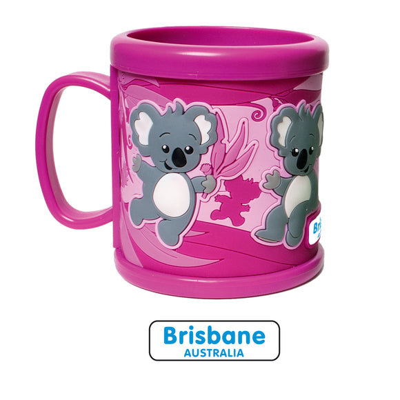 PVC 3D MUG KOALA PINK BRISBANE