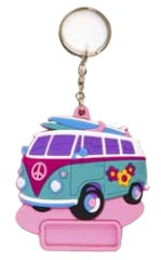 KEYRING SOFT PVC 3D KOMBI PINK PORT DOUGLAS