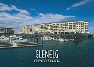 POSTCARD GLENELG WATERFRONT SOUTH AUSTRALIA