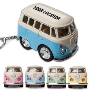 LITTLE VAN KOMBI DIE CAST KEYRING MAGNETIC ISLAND