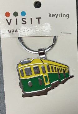 KEYRING CHROME Melbourne Tram