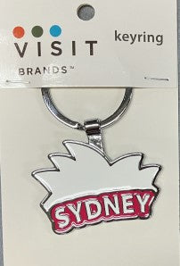 KEYRING CHROME Sydney Opera House