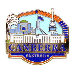 PIN CANBERRA SKYLINE