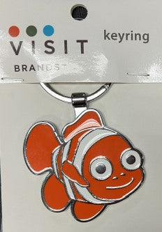 KEYRING CHROME Clown Fish