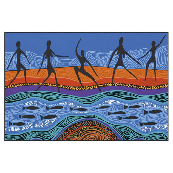 GALLERY MAGNET NGAGUL (MULLET) by MANDY DAVIS, TOBWABBA