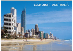 POSTCARD GOLD COAST BEACH