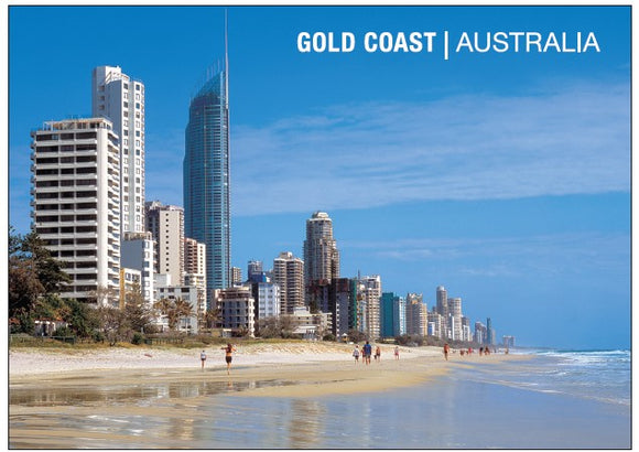 POSTCARD GOLD COAST BEACH