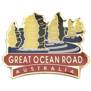 MAGNET METAL GREAT OCEAN ROAD AUST APOSTLES